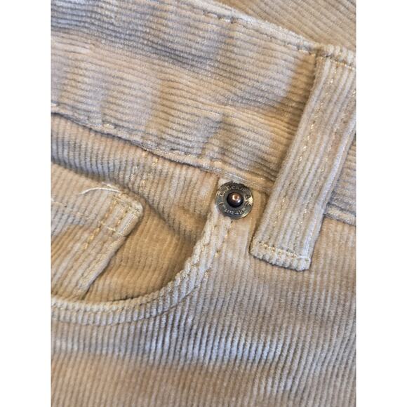 L.L. Bean Favorite Fit Corduroy Pants Casco Cords Straight Leg Tan/Khaki | 8 EUC - Picture 10 of 13